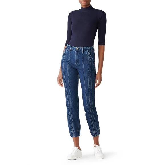 3X1 Denim - 3X1 3x1 x jason wu denim trousers in blue